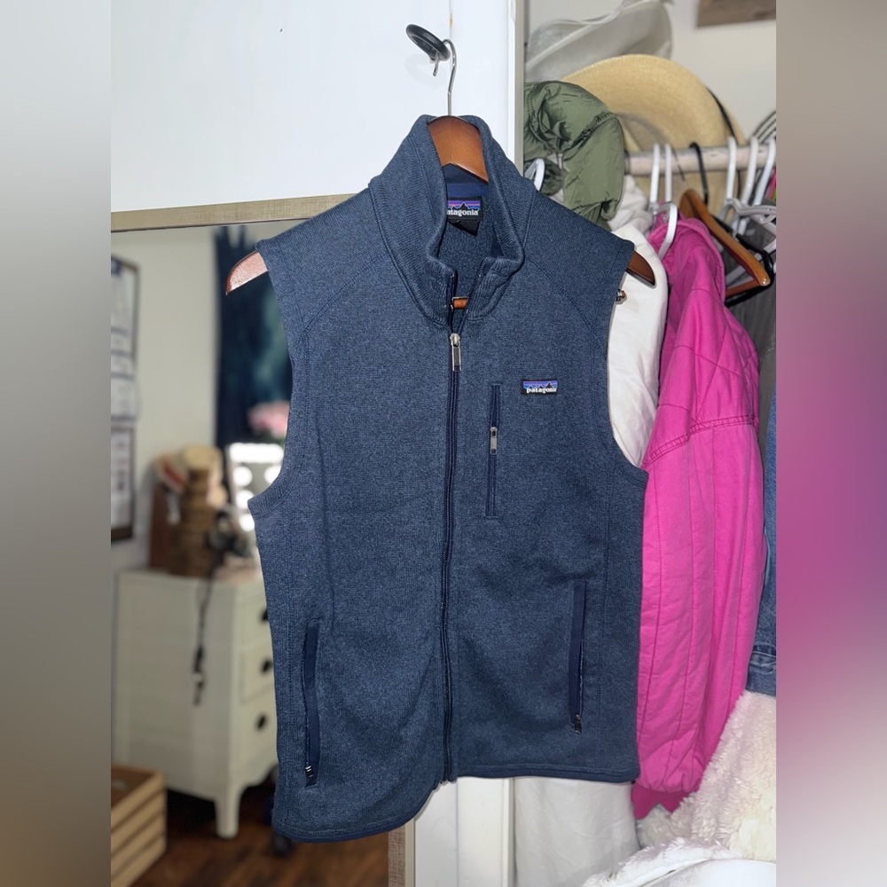 Patagonia Better Sweater Men’s Vest Navy Blue